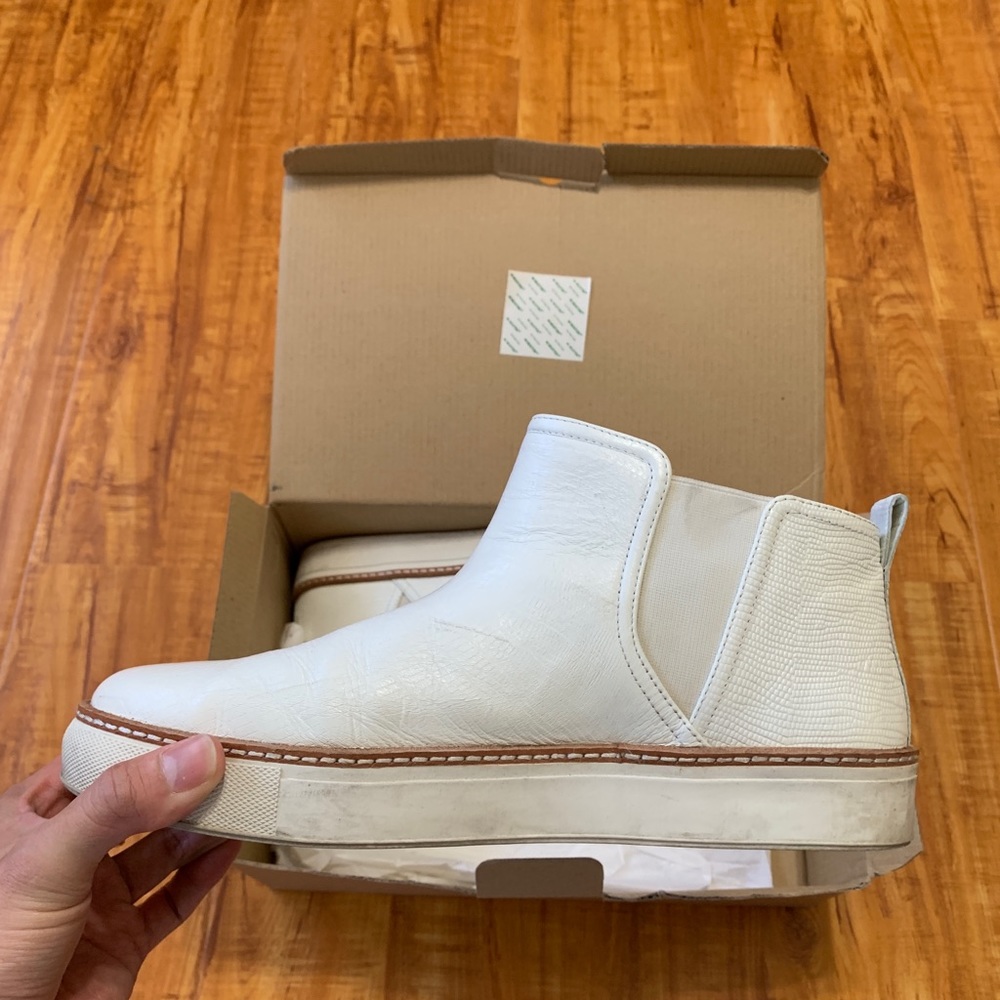 White Slip On Sneakers